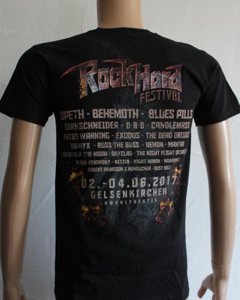 Rock Hard Festival 2017 - T-Shirt Zahnrad
